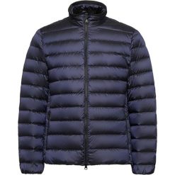 Kurtka puchowa w kolorze niebieskim. Niebieskie płaszcze męskie Geox, m, z puchu. W wyprzedaży za 459,95 zł.