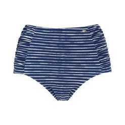 Cellbes Wysokie majtki od bikini w paski niebieski w paski female niebieski/ze wzorem 60. Niebieskie majtki damskie Cellbes. Za 79,00 zł.