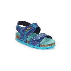 Sandały Dziecko Kickers SUMMERKRO. Niebieskie sandały chłopięce marki Kickers. Za 111,30 zł.