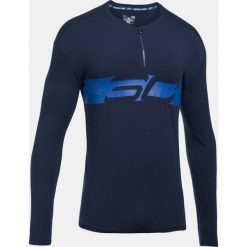 Under Armour Koszulka męska SC30 1/4 Zip LS Crewneck granatowa r. L (1298373-410). Szare koszulki sportowe męskie marki Under Armour, z elastanu, sportowe. Za 166,73 zł.