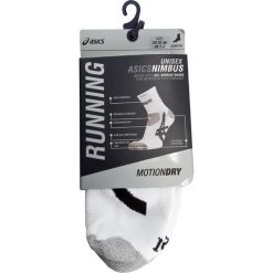 Bielizna damska: Skarpety Wysokie Unisex ASICS – Nimbus Sock 123433 Real White 9001