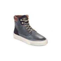 Buty Pantofola d'Oro BELLANTE UOMO MID. Niebieskie trampki męskie Pantofola d`Oro, bez wzorów, bez zapięcia. Za 559,20 zł.