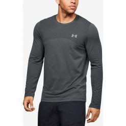 Under Armour Seamless Koszulka Szary. Szare podkoszulki męskie Under Armour, s, bez wzorów, z poliesteru, bez kołnierzyka, długie. Za 240,95 zł.