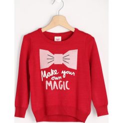 Swetry chłopięce: Czerwony Sweter Own Magic