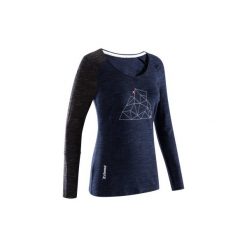 Koszulka wspinaczkowa LADIES PLACE damska. Niebieskie t-shirty damskie marki SIMOND, l, z bawełny. Za 89,99 zł.