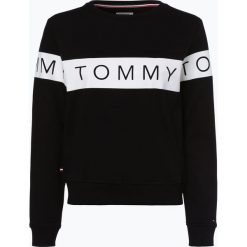 Tommy Jeans - Damska bluza nierozpinana, czarny. Czarne bluzy damskie Tommy Jeans, l, w paski, z jeansu. Za 349,95 zł.