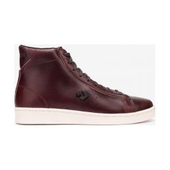 Converse Tenisówki Czerwony. Czerwone trampki męskie Converse, bez wzorów, ze skóry, bez zapięcia. Za 654,95 zł.