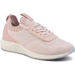 Sneakersy TAMARIS - 1-23714-24 Powder Comb 645. Różowe półbuty damskie Tamaris, bez wzorów, z tworzywa sztucznego, bez obcasa, bez zapięcia. W wyprzedaży za 179,00 zł.