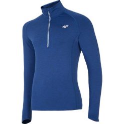Bluzy męskie: Bluza treningowa męska BLMF205 – niebieski melanż