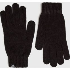 Adidas Performance - Rękawiczki. Czarne rękawiczki damskie marki adidas Performance, z elastanu. W wyprzedaży za 59,90 zł.