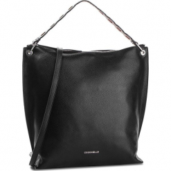 Torebka COCCINELLE - CL5 Naive E1 CL5 13 01 01 Noir/Brule 317. Czarne torebki klasyczne damskie marki Coccinelle, ze skóry. W wyprzedaży za 869,00 zł.