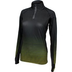 Rucanor Bluza damska Mette long sleeve czarno-zielona r. L (29661-227). Czarne bluzy sportowe damskie marki Rucanor, l. Za 50,63 zł.