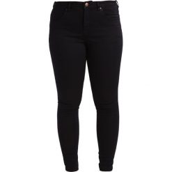 Zizzi AMY LONG Jeans Skinny Fit black. Czarne jeansy damskie relaxed fit marki Zizzi, z bawełny. Za 159,00 zł.