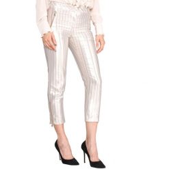 TWINSET Spodnie Złoty Srebrny. Szare spodnie damskie Twinset, s, z poliesteru. Za 952,95 zł.