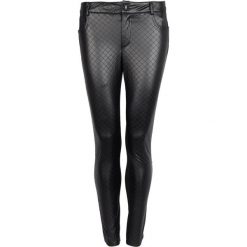 Guess Spodnie Jegginsy "Santa". Jeansy damskie Guess, z aplikacjami, z jeansu. Za 279,00 zł.