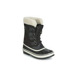Śniegowce Sorel WINTER CARNIVAL. Czarne kozaki damskie Sorel, bez zapięcia. Za 569,00 zł.