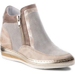 Sneakersy KHRIO - 181K7116RSPKQ Perla/Ebano/Bianco. Brązowe sneakersy damskie marki Khrio, ze skóry. W wyprzedaży za 369,00 zł.