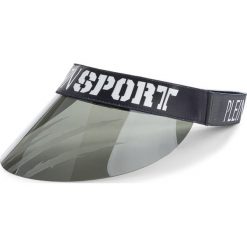Daszek PLEIN SPORT - Visor Hat 000 MAC0396 STE003N Black 02. Czarne czapki damskie Plein Sport, bez wzorów, z tworzywa sztucznego. W wyprzedaży za 639,00 zł.