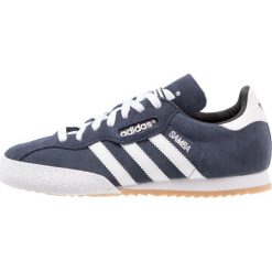 Adidas Originals SAMBA SUPER SUEDE Tenisówki i Trampki marine/running white. Niebieskie tenisówki damskie marki adidas Originals, z materiału. W wyprzedaży za 263,20 zł.