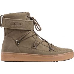 Buty MOON BOOT MERCURY L.A. Zielony. Zielone buty sportowe męskie marki Moon Boot, na zimę, z zamszu. Za 550,00 zł.