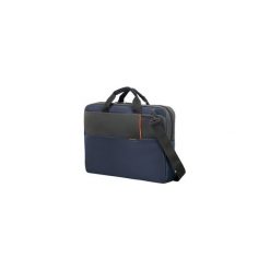 Torba do laptopa 15,6 Qibyte niebieska. Niebieskie torby na laptopa marki Samsonite, bez wzorów. Za 194,99 zł.