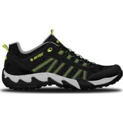 Buty trekkingowe męskie: Hi-tec Buty Męskie Pakomo Black/Lime/Light Grey r. 42