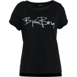Topy sportowe damskie: Björn Borg SIGNATURE Tshirt z nadrukiem black beauty