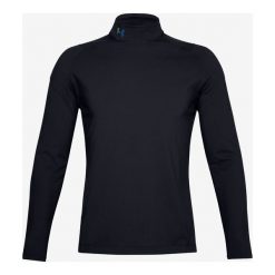 Under Armour Rush 2.0 Mock Koszulka Czarny. Czarne podkoszulki męskie Under Armour, xl, bez wzorów, z elastanu, z długim rękawem. Za 343,95 zł.