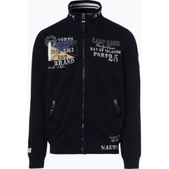 Camp David - Męska bluza rozpinana, niebieski. Niebieskie bejsbolówki męskie Camp David, l, z aplikacjami. Za 569,95 zł.