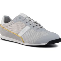 Sneakersy BOSS - Glaze 50414721 10220062 01 Light/Pastel Grey 050. Szare sneakersy męskie Boss, bez zapięcia. W wyprzedaży za 429,00 zł.
