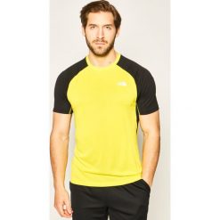 Koszulka techniczna The North Face Ambition NF0A4CKVNX41. Żółte koszulki męskie The North Face, m, bez wzorów, z poliesteru, polo, bez rękawów. W wyprzedaży za 119,00 zł.