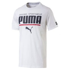 KOSZULKA PUMA STYLE ATH 850058 02. Szare koszulki męskie marki Puma, m, bez wzorów, bez kołnierzyka, bez rękawów. Za 89,00 zł.