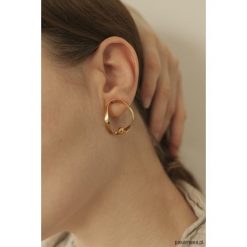 Kolczyki Femina Gold. Kolczyki damskie Pakamera, pozłacane. Za 375,00 zł.