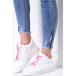Buty sportowe damskie: Białe Buty Sportowe Let It Go