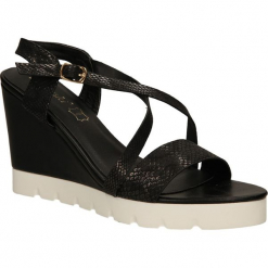 SANDAŁY S.BARSKI 2161-1. Brązowe sandały damskie marki S.barski. Za 59,99 zł.