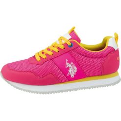 U.S. POLO ASSN. tenisówki damskie Teva 39 różowe. Różowe trampki i tenisówki damskie U.S. Polo Assn., bez wzorów, bez zapięcia. Za 289,00 zł.