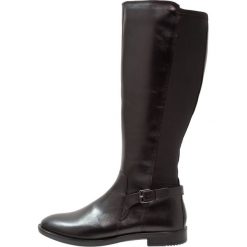 Ecco SHAPE M 15 Kozaki black. Czarne buty zimowe damskie marki ecco, na płaskiej podeszwie. W wyprzedaży za 449,50 zł.