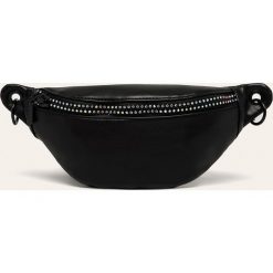 Tally Weijl - Nerka. Czarne nerki damskie TALLY WEIJL, w paski, ze skóry, casualowe, małe, bez dodatków. Za 79,90 zł.