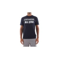 T-shirty z krótkim rękawem Converse 10008832 SS CREW. Niebieskie t-shirty męskie Converse, xl, bez wzorów, bez kołnierzyka, krótkie. Za 125,52 zł.