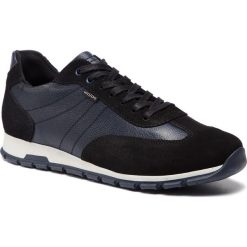 Sneakersy WOJAS - 9056-71 Czarny/Granat. Niebieskie sneakersy męskie Wojas, na co dzień, bez wzorów, ze skóry, bez zapięcia. W wyprzedaży za 269,00 zł.
