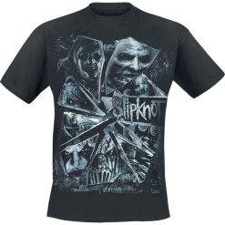 Slipknot Broken Glass T-Shirt czarny. Czarne t-shirty męskie marki Slipknot, m, z nadrukiem, z dekoltem na plecach. Za 74,90 zł.