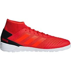 Buty halowe adidas Predator 19.3 In M D97965. Czerwone buty sportowe męskie Adidas, z materiału, bez zapięcia, do piłki nożnej. W wyprzedaży za 389,00 zł.