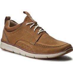 Półbuty CLARKS - Orson Bay 261236237 Tan Nubuck. Brązowe półbuty skórzane męskie Clarks. W wyprzedaży za 299,00 zł.