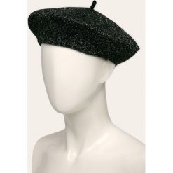 Answear - Beret. Szare czapki damskie ANSWEAR, bez wzorów, z poliesteru. W wyprzedaży za 44,90 zł.