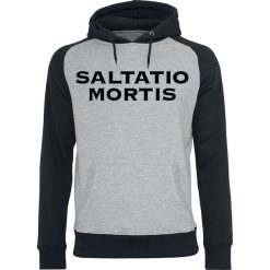 Saltatio Mortis Swords & Dragon Bluza z kapturem szary/czarny. Czarne bluzy męskie rozpinane Saltatio Mortis, s, z kapturem. Za 144,90 zł.