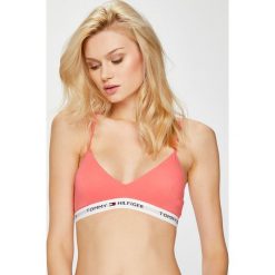 Tommy Hilfiger - Biustonosz. Różowe biustonosze bardotka TOMMY HILFIGER, z bawełny. Za 129,90 zł.