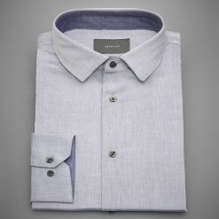 Koszula regular fit - Granatowy. Niebieskie koszule męskie Reserved, m. W wyprzedaży za 49,99 zł.