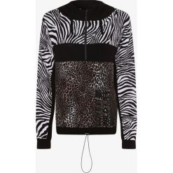 Monari - Sweter damski, czarny. Czarne swetry damskie Monari, w paski, bez rękawów, z kapturem. Za 589,95 zł.