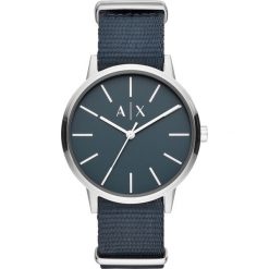 Armani Exchange - Zegarek AX2712. Niebieskie zegarki męskie Armani Exchange, ze stali. Za 499,90 zł.