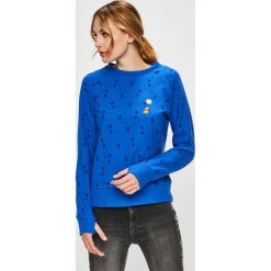 Femi Stories - Bluza Bouncy. Niebieskie bluzy damskie marki Femi Stories, l, z bawełny, bez kaptura. W wyprzedaży za 199,90 zł.